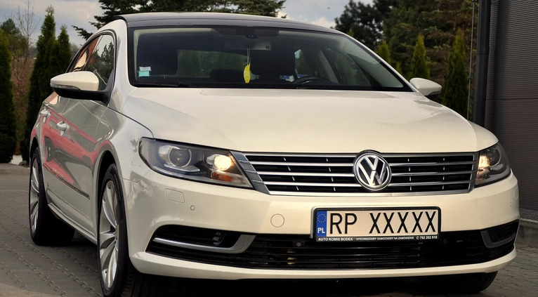 Volkswagen CC cena 55800 przebieg: 225000, rok produkcji 2013 z Rzeszów małe 137